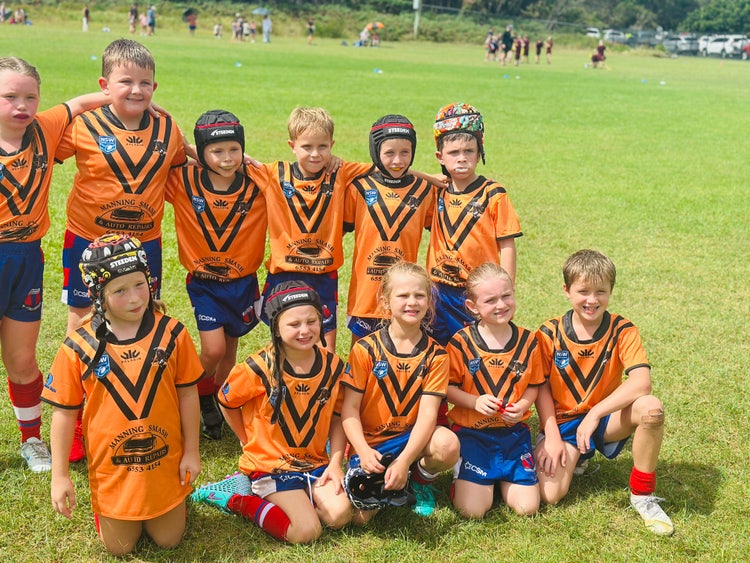 School sporting group photo.